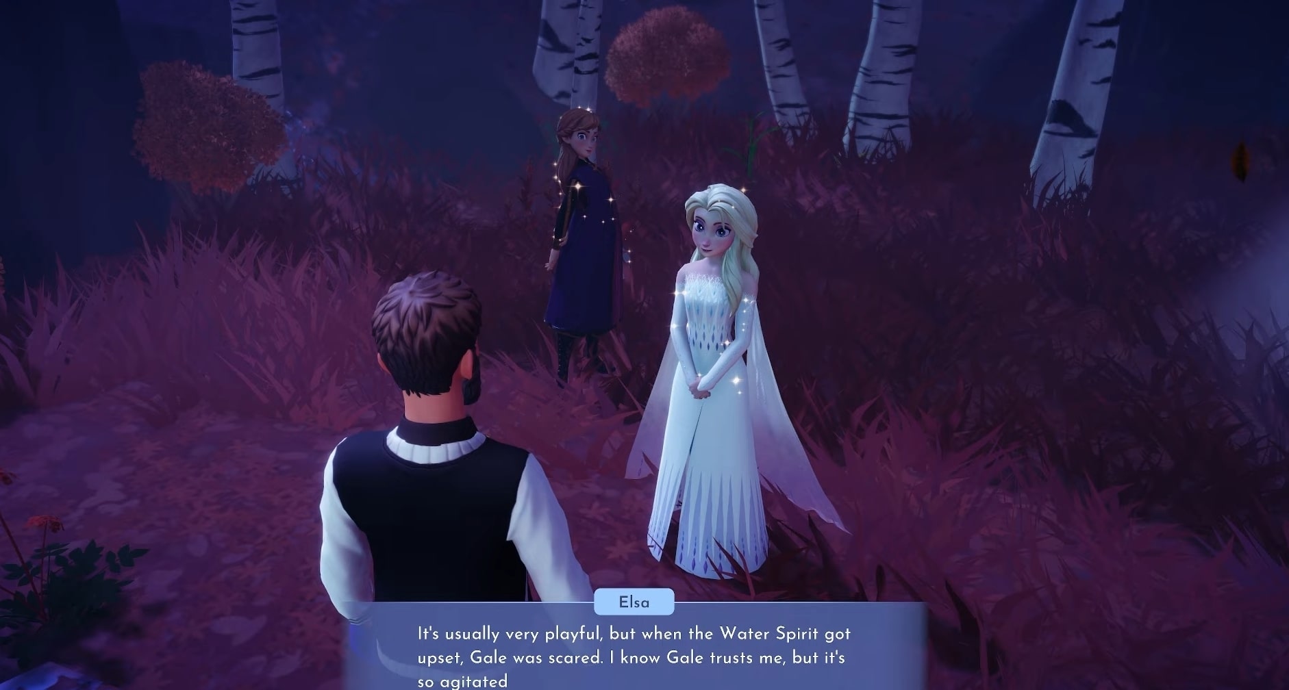 Disney Dreamlight Valley'de Elsa ve Anna Karakter
