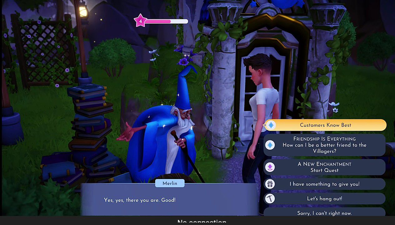 Disney Dreamlight Valley Blue Furniture For Merlin 