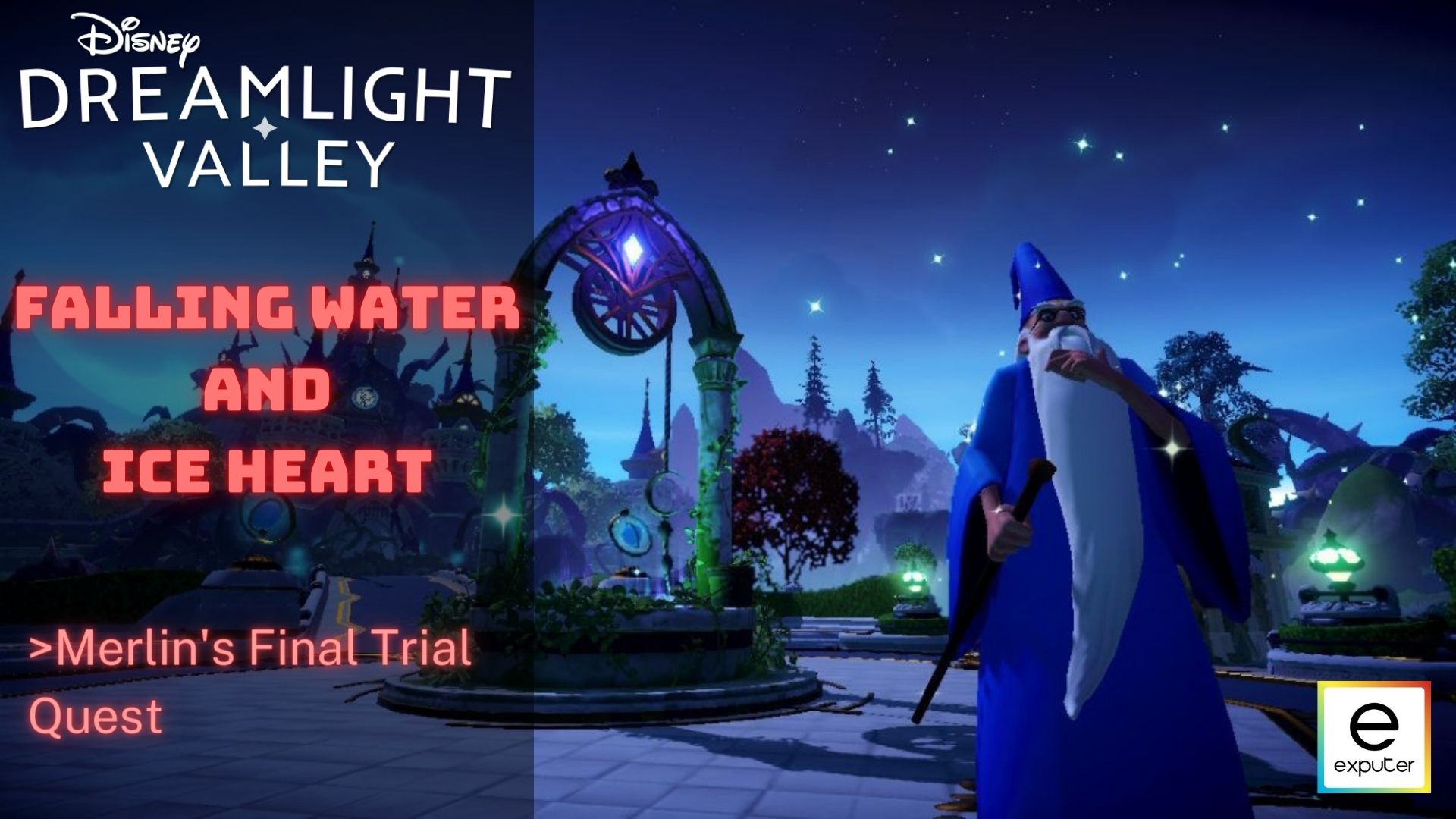Falling Water In Disney Dreamlight Valley