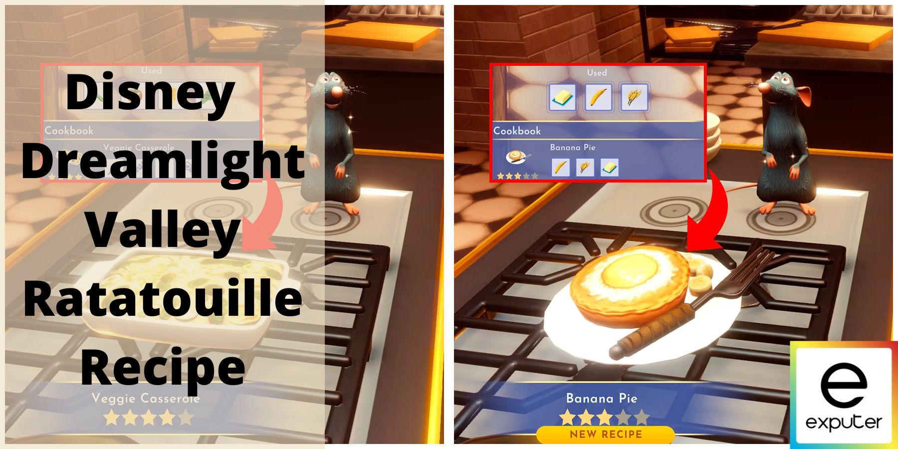 Ratatouille Recipe in Disney Dreamlight Valley