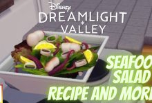 Seafood Salad in Disney Dreamlight Valley
