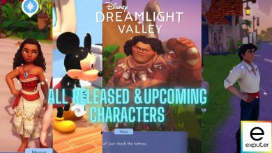 characters in Disney Dreamlight Valley