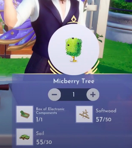 Dreamlight Valley Gathering Items For Micberry Tree