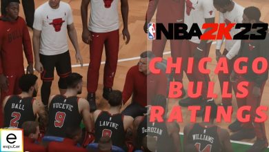 player ratings of Chicago bulls NBA 2K23