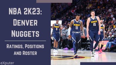 NBA 2K23 Denver Nuggets Overall Ratings Position and Roster