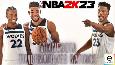 NBA 2K23 Minnesota Timberwolves Ratings And Roaster