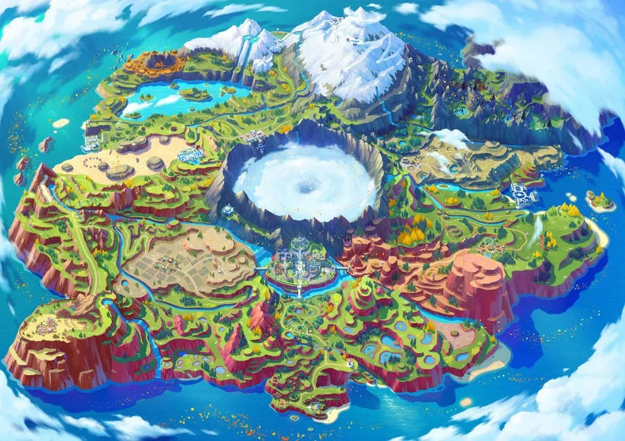 Paldea Region || Source: The Pokemon Company