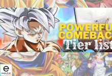 Powerful Comeback all tiers