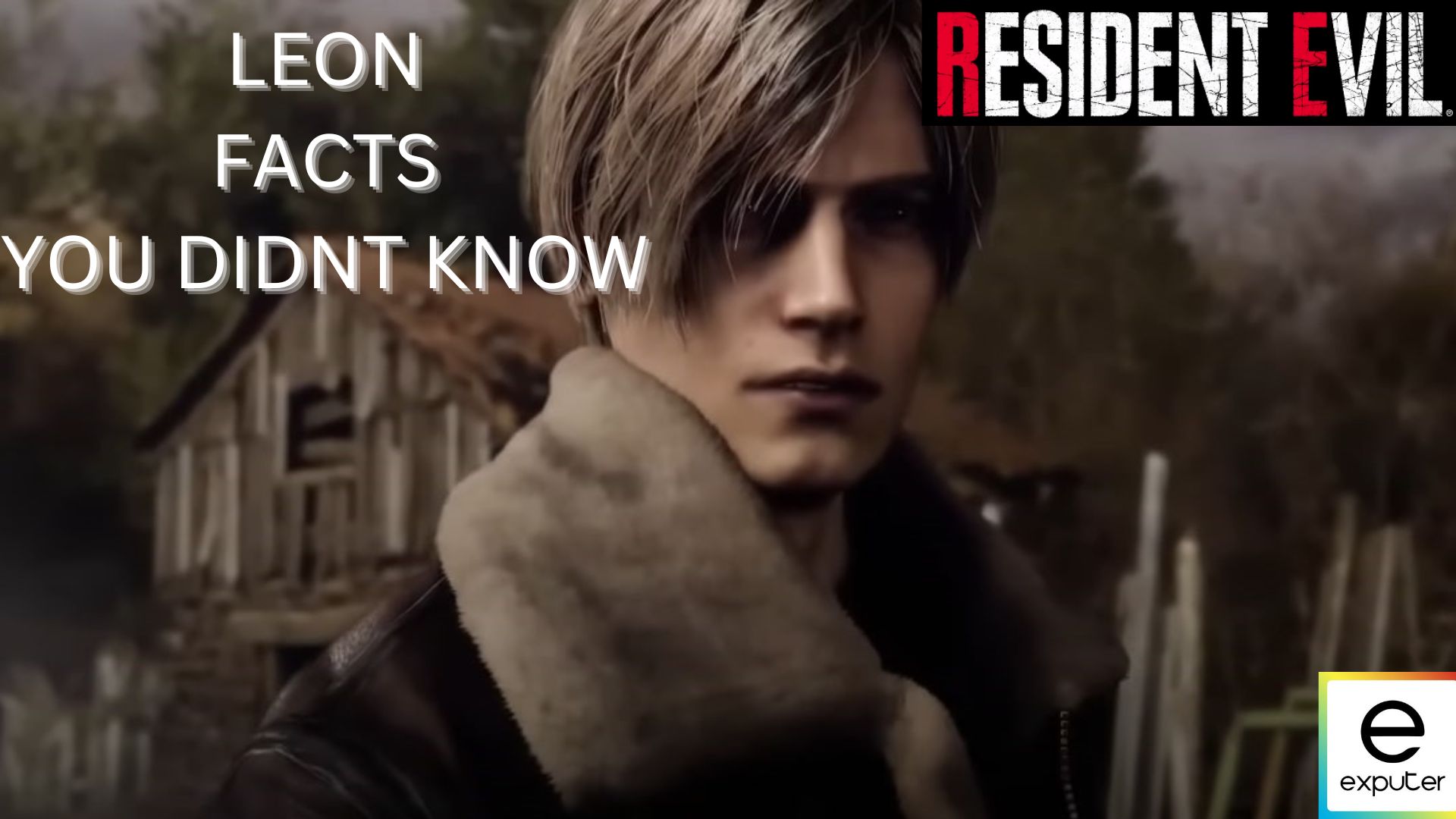 Fun facts about leon in resident evil
