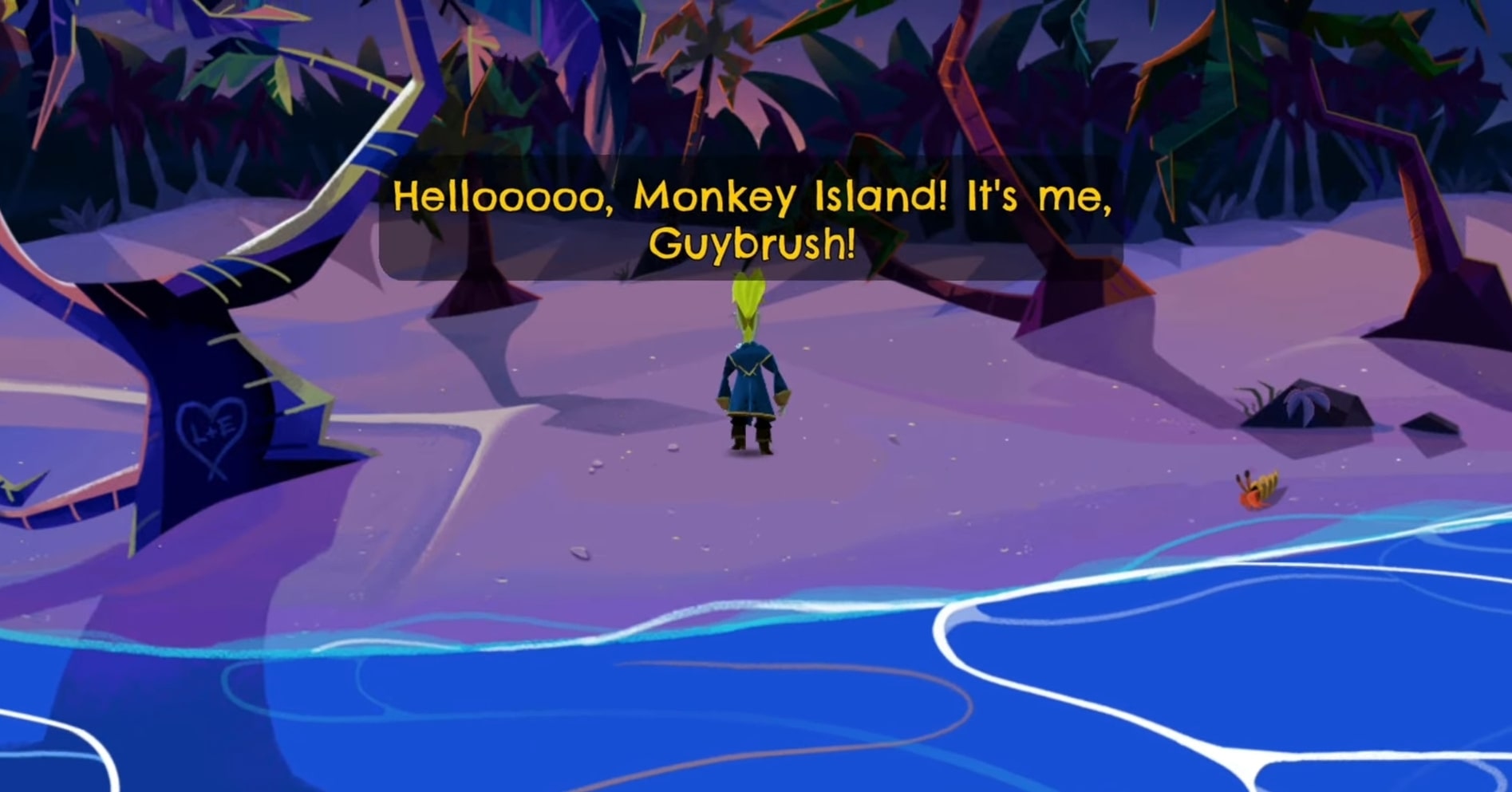 returning to Monkey Island