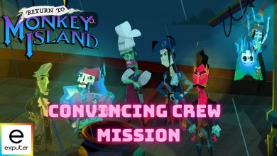 Convincing crew in Return To Monkey Island