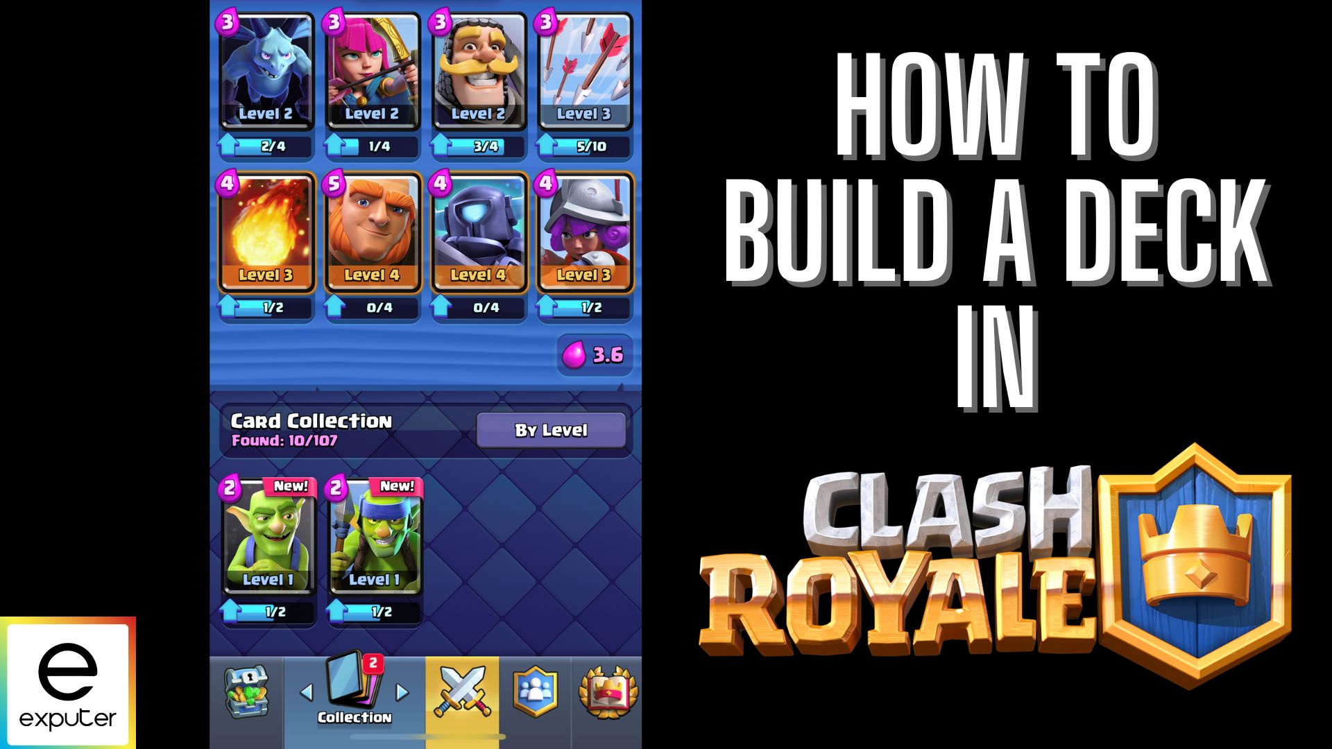 Clash royale how to build a deck