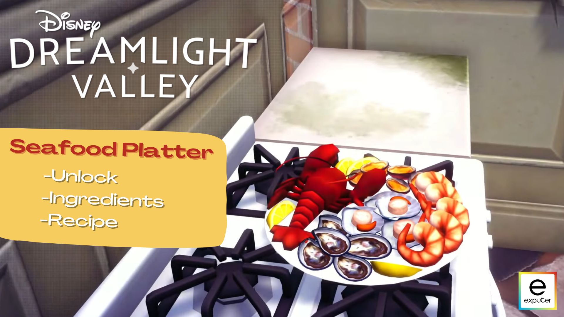 Seafood Platter in Disney Dreamlight Valley