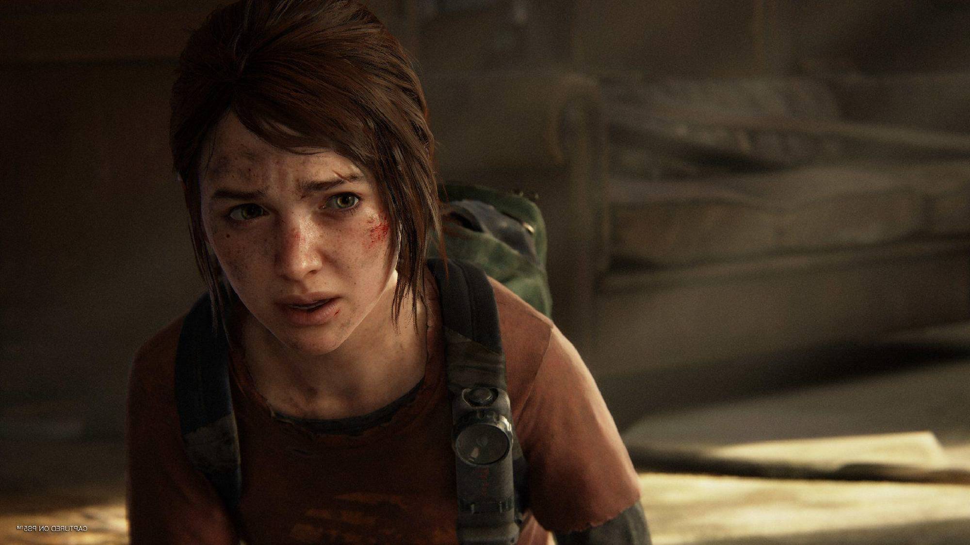 Ellie in The Last Of Us Part 1