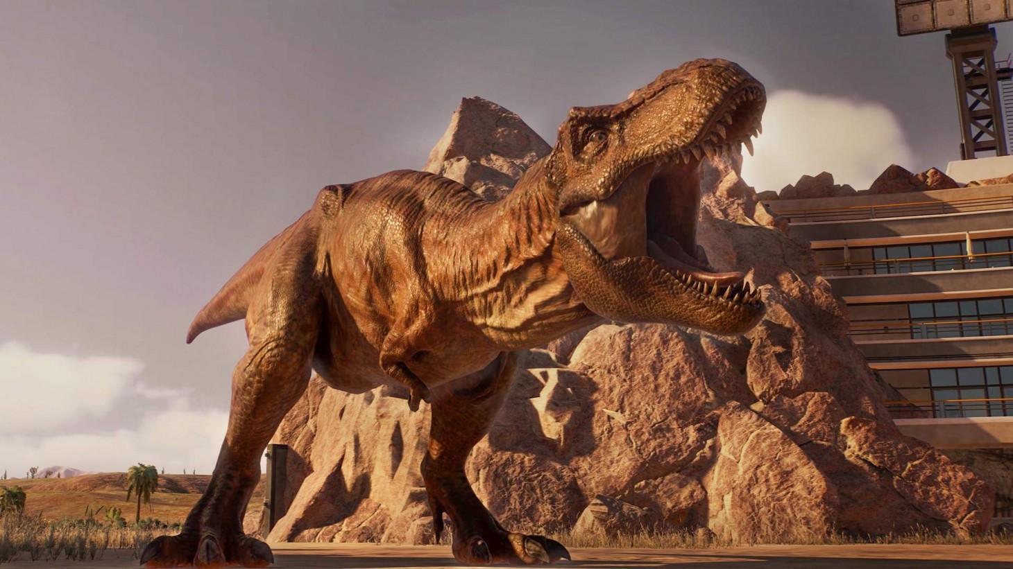 Video Game dinosaurs Jurassic World Evolution
