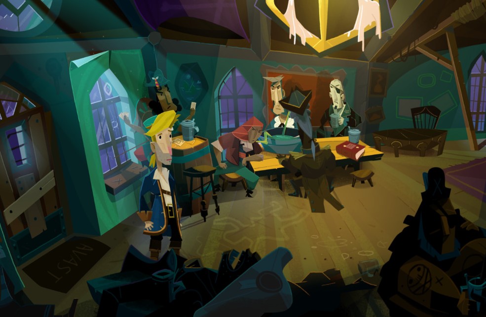 Trivia card location and answers in Return to Monkey Island