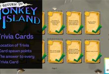 trivia card location and answers