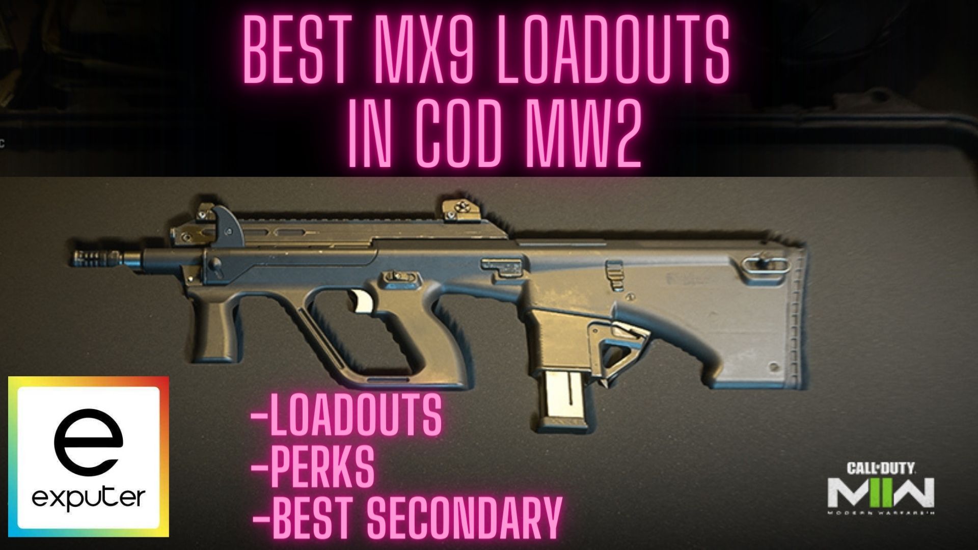Best MX9 Loadout Build And Class Setups In Modern Warfare 2