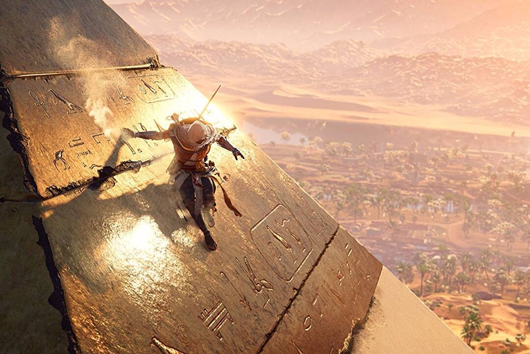 Assassin's Creed Origins takes place in the Ptolemaic Period in Egypt.