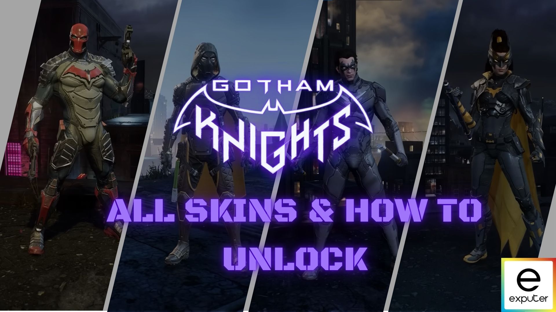 Guide for Gotham Knight Skins