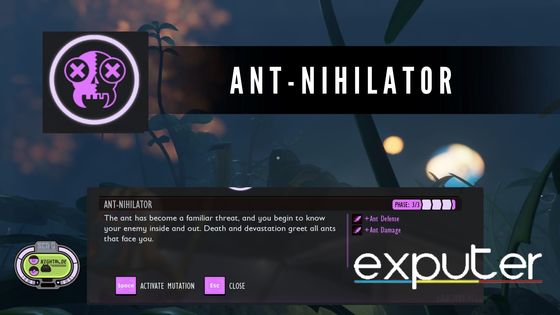 Mutation In Grounded Ant-Nihilator