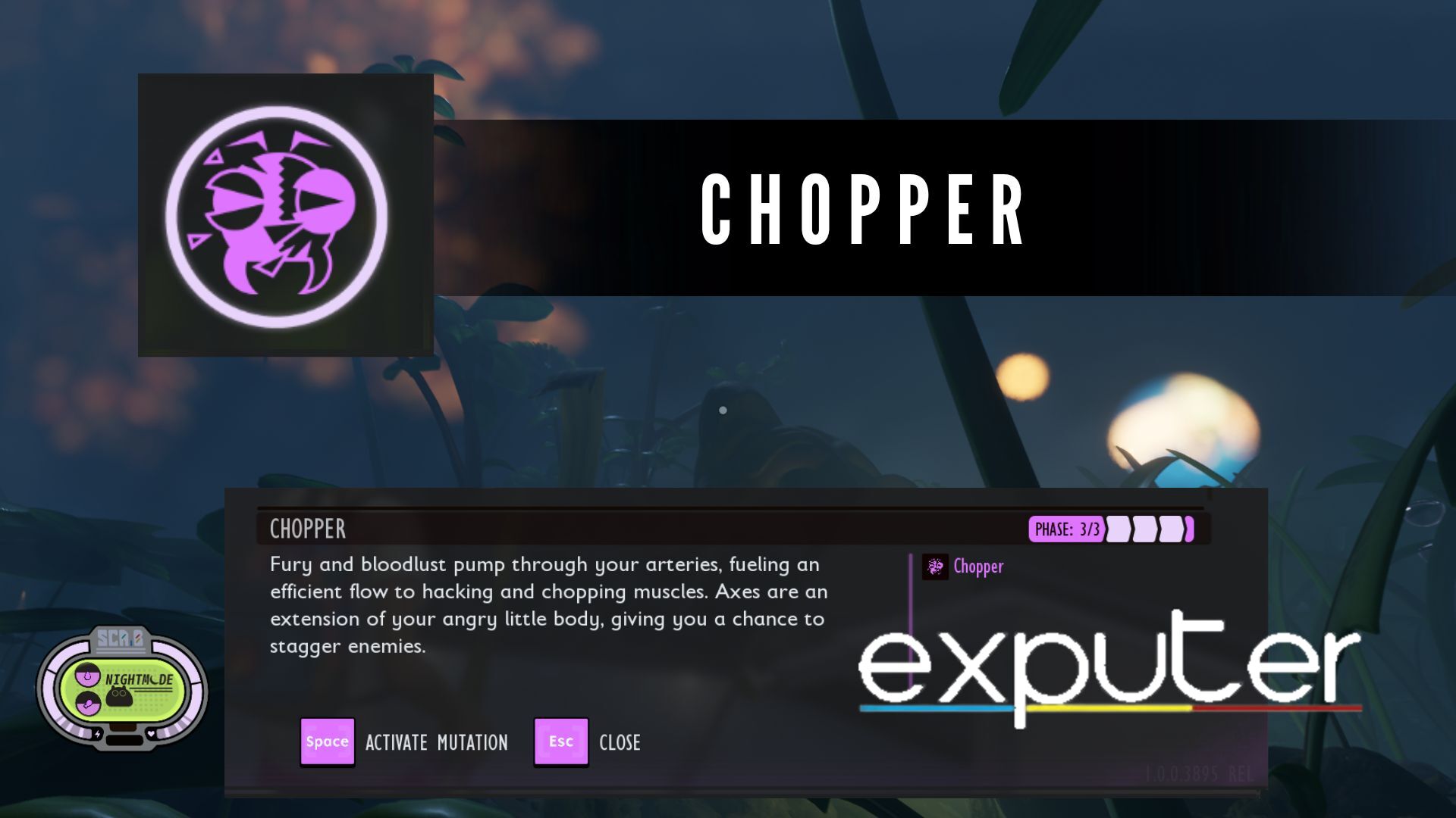 Mutation in Grounded Chopper