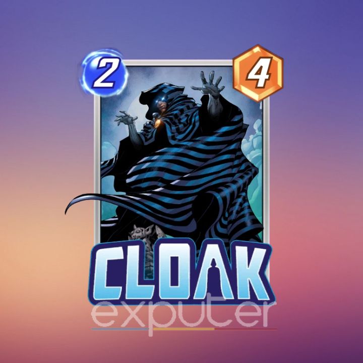 Card of Cloak in the game.