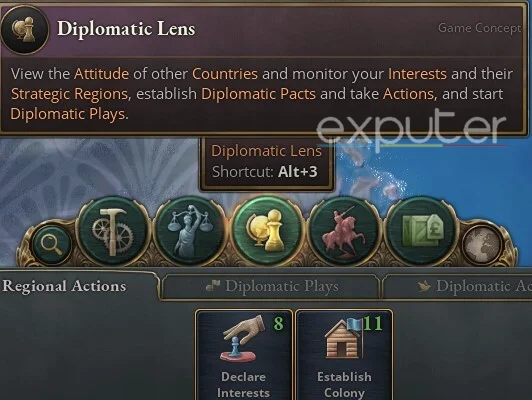 Victoria 3 Diplomatic Lens