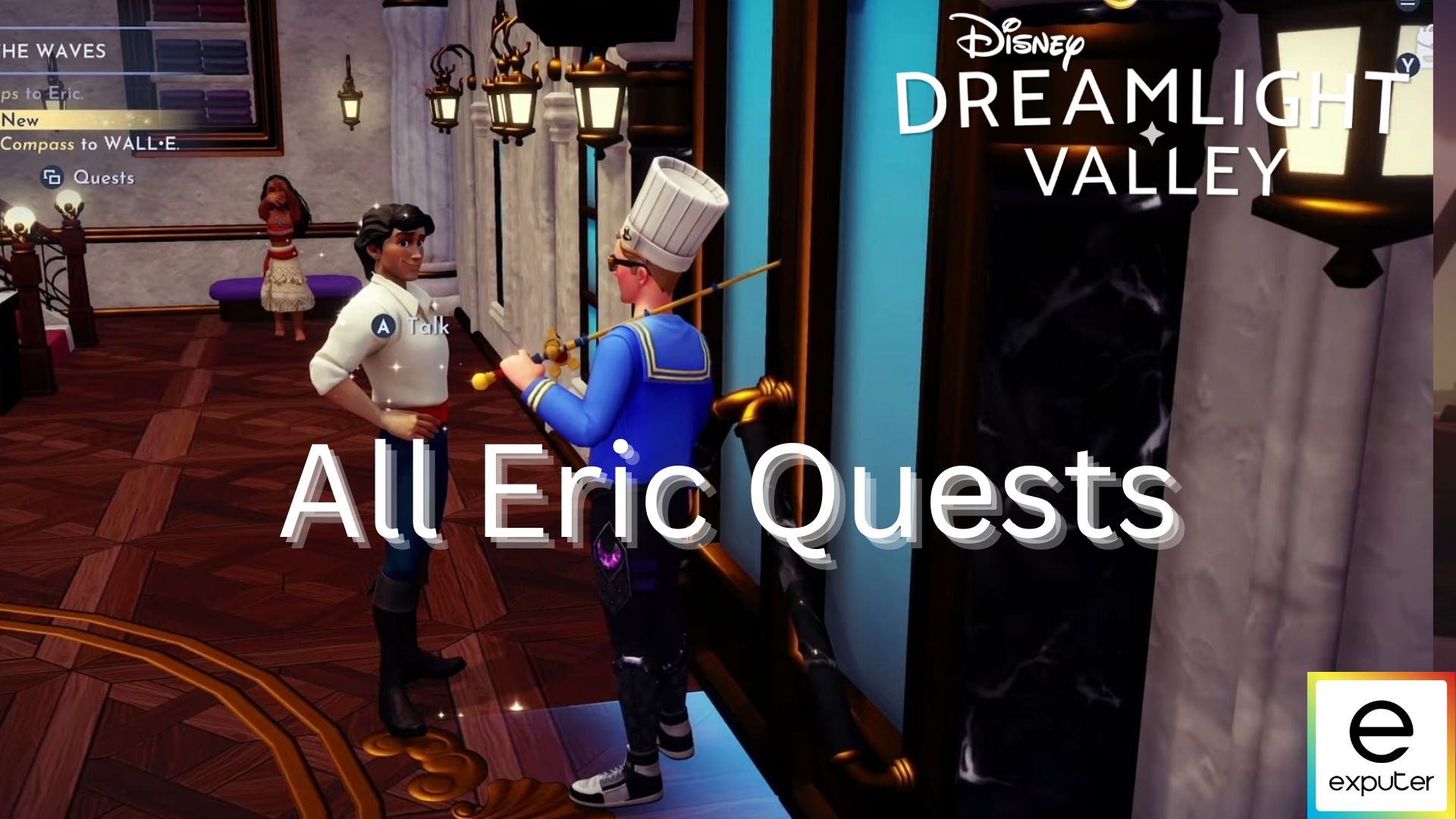 Eric Quests in Disney Dreamlight Valley