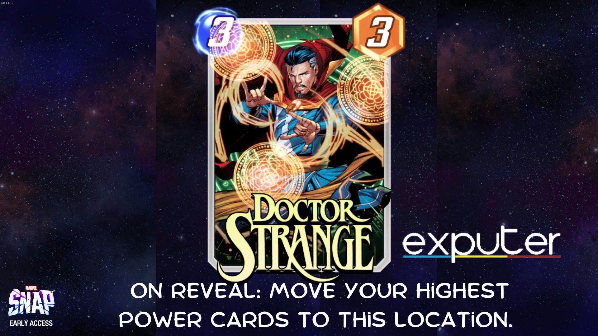 Doctor Strange In Avenger Deck In Marvel Snap