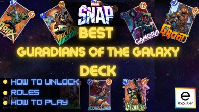 Best Guardian Of The Galaxy Deck