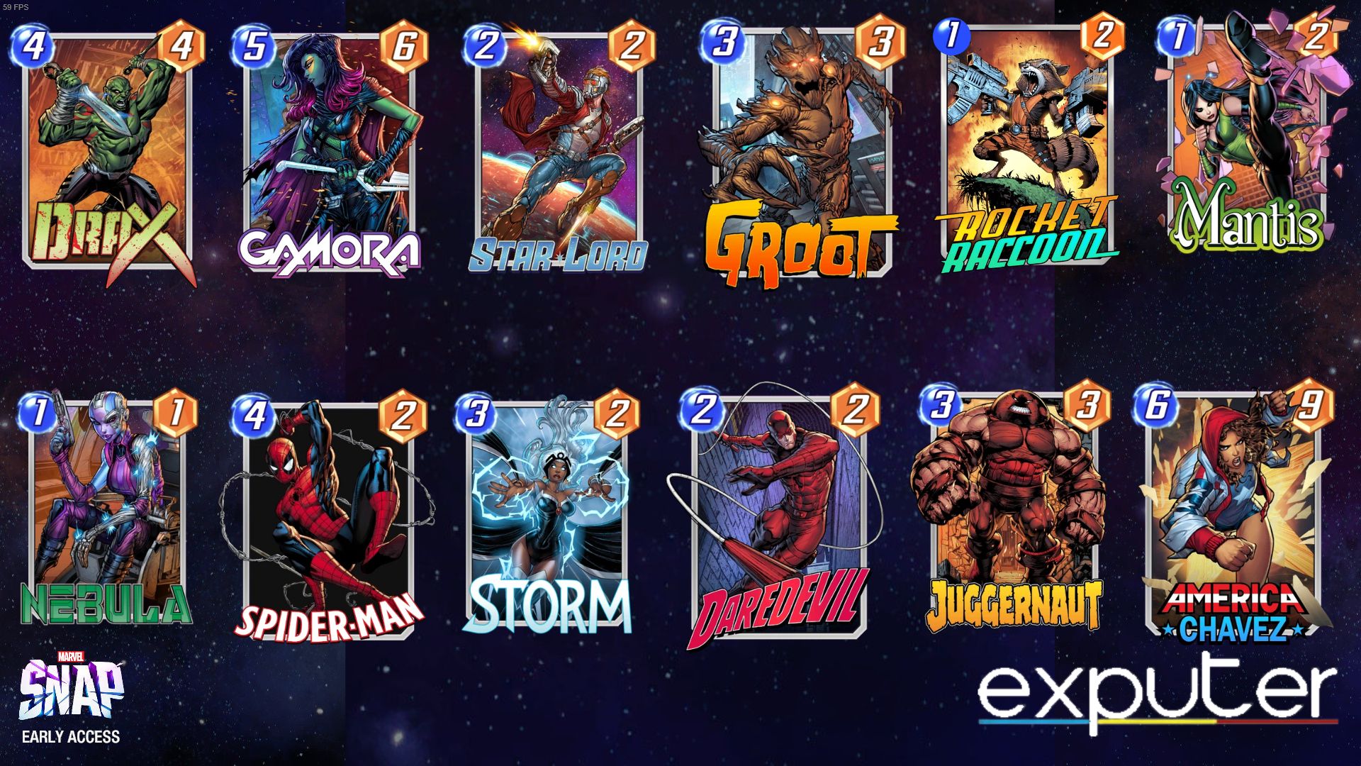 Best Guardians Of The Galaxy Deck