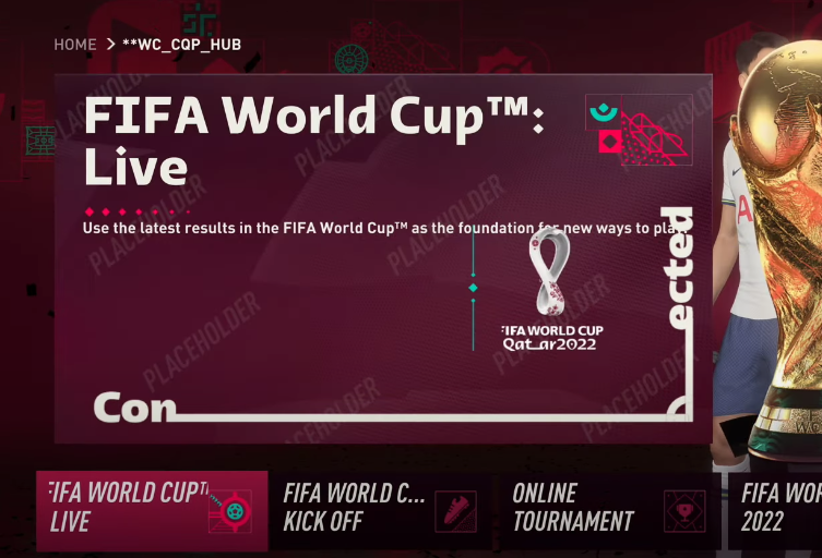 FIFA World Cup Mode in FIFA 23