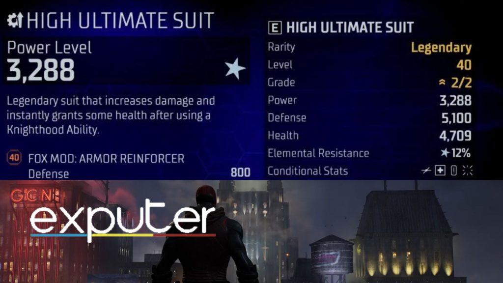 Gotham Knights best gear Redhood suit