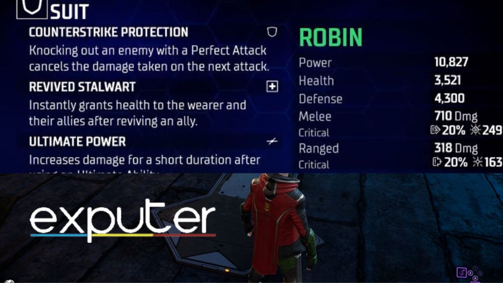 Robin suits best gear gotham knights