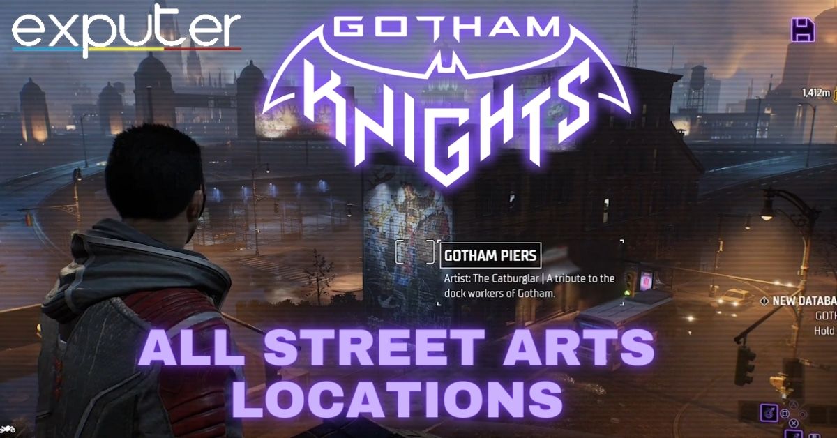 All Street Art Locations Gotham Knight