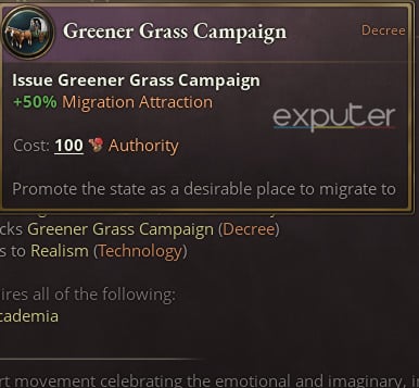 Victoria 3 Greener Grass Campaign