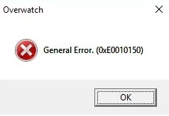 Overwatch 2 General Error 0xE00101B0