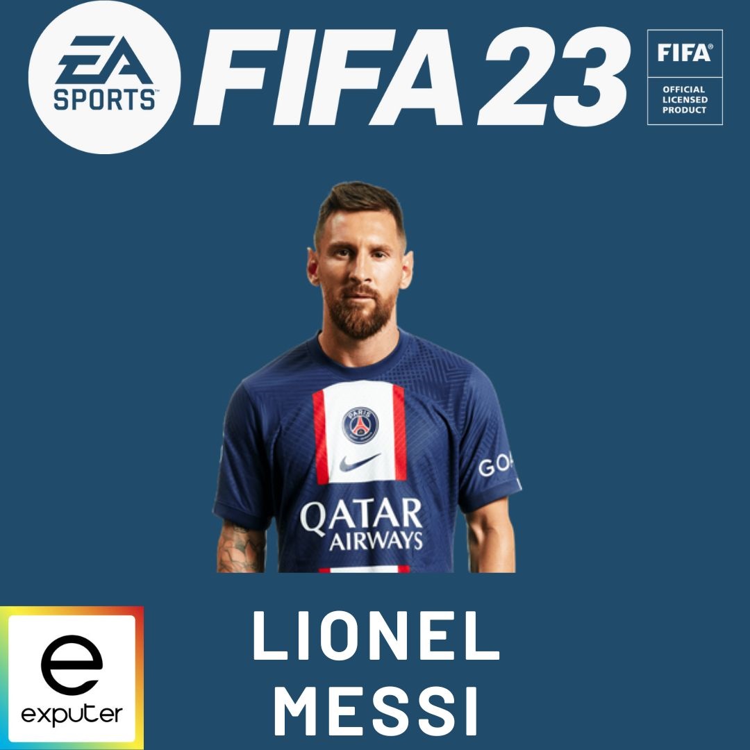 4th best passers Messi in Fifa 23.