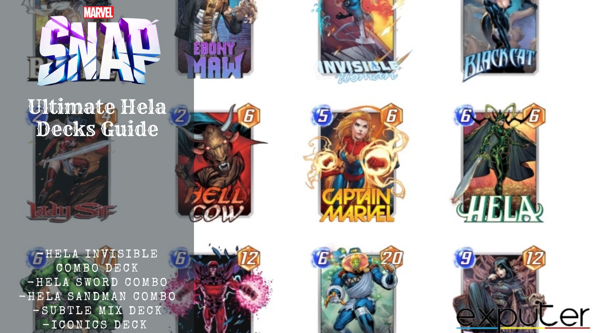 The Ultimate Marvel Snap Hela Decks