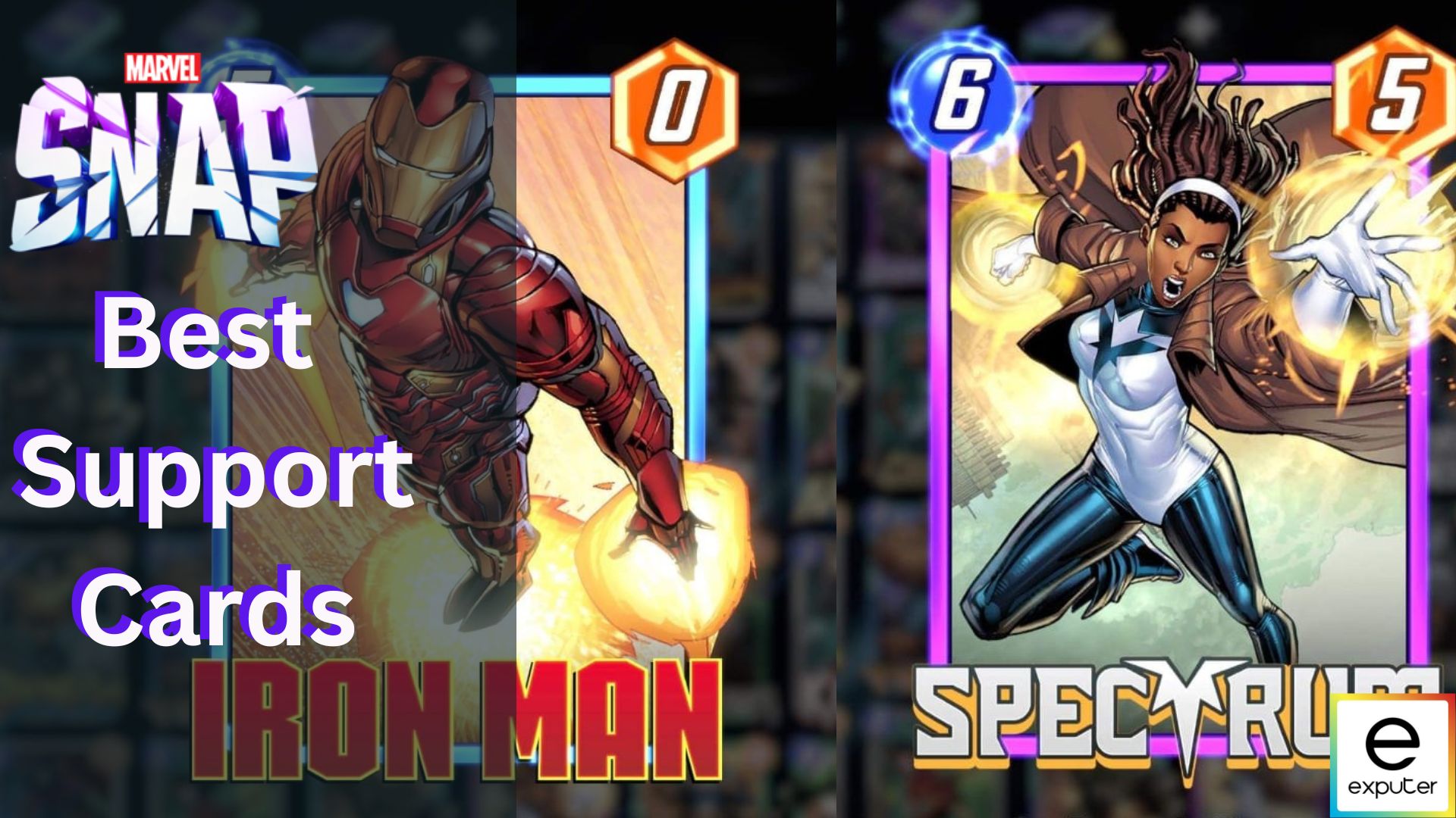 best support cards marvel snap