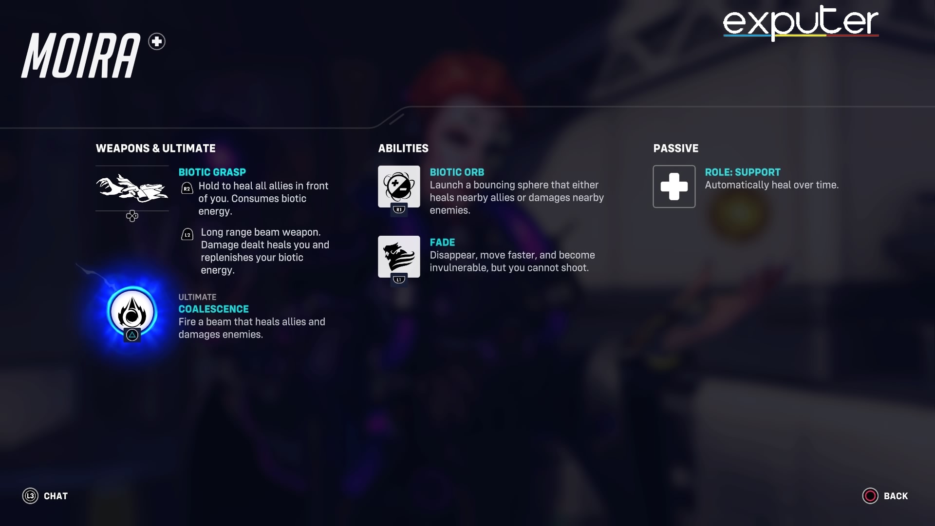 Overwatch 2 Moira Overview