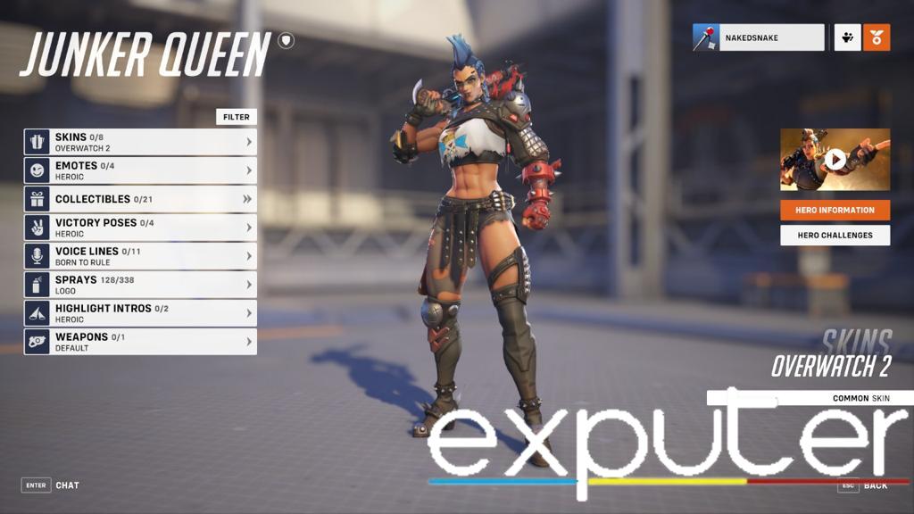 Junker Queen in Overwatch 2