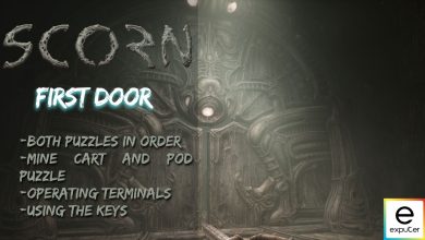 Scorn how to open first door