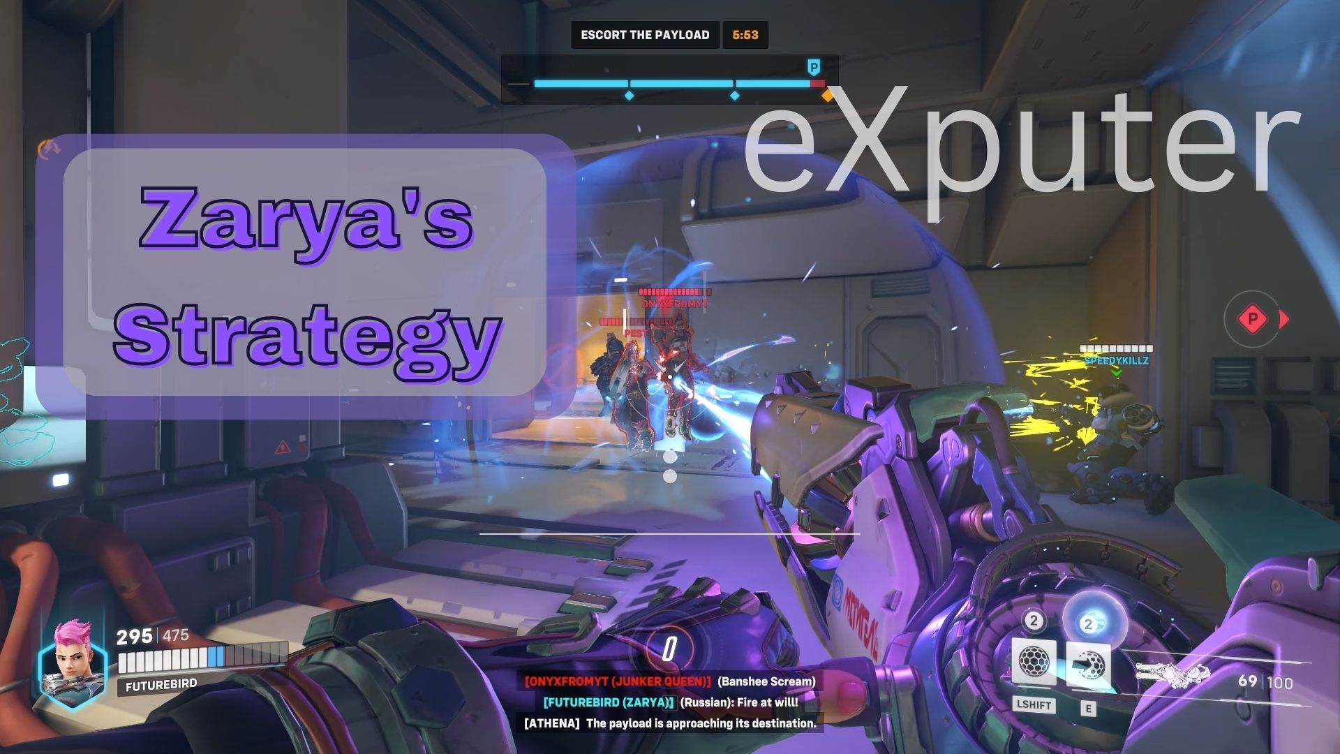 Strategy for Zarya in Overwatch 2