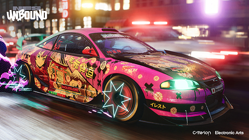 Need For Speed Unbound's Second Leaked Racecar Image.