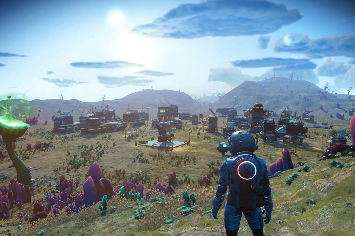 No Man's Sky is a vast open-world survival game.