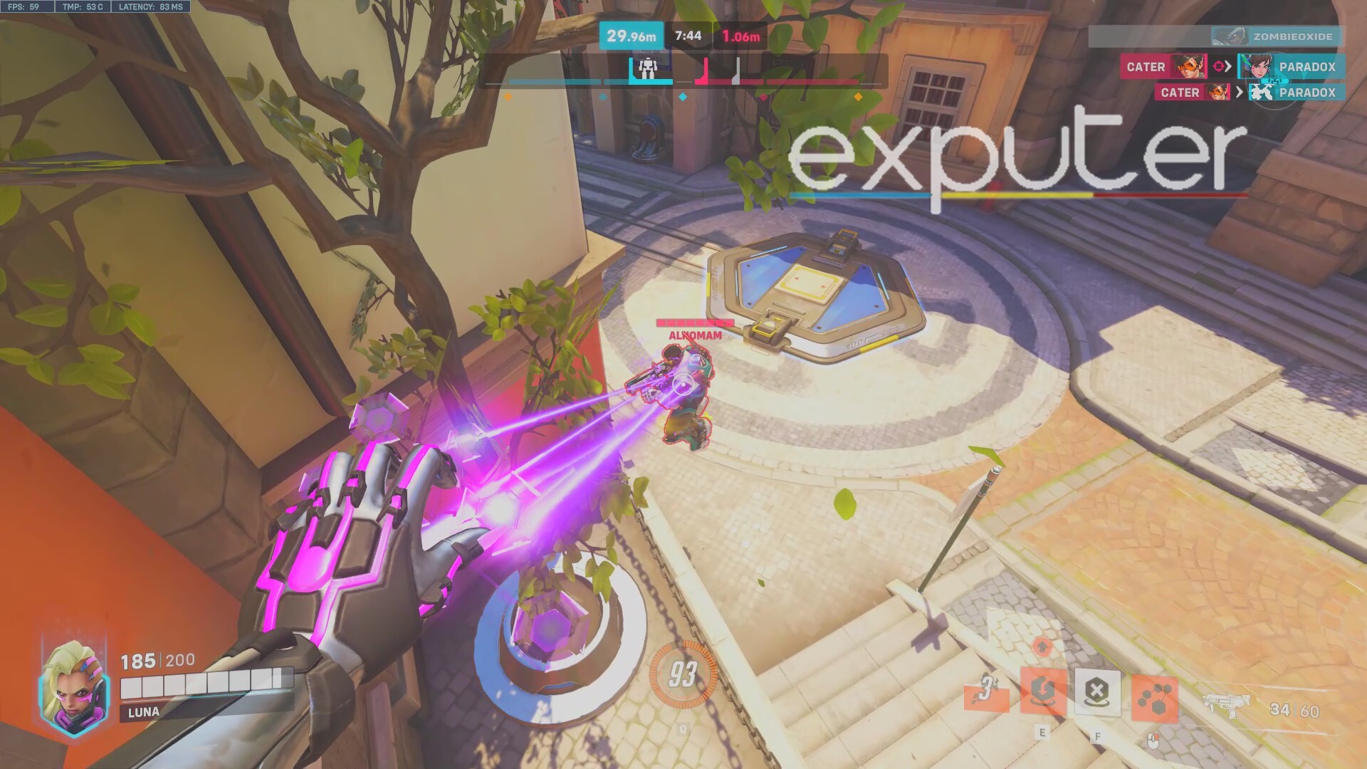 Sombra playstyle