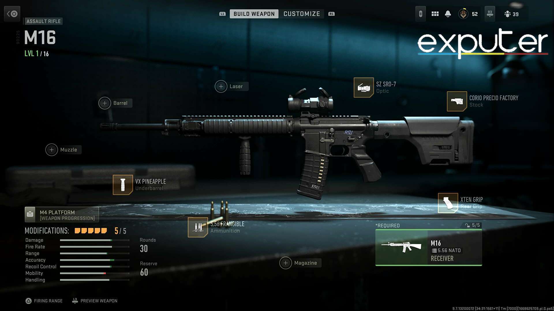 The best attachments for the M16 in COD Warzone 2.0.
