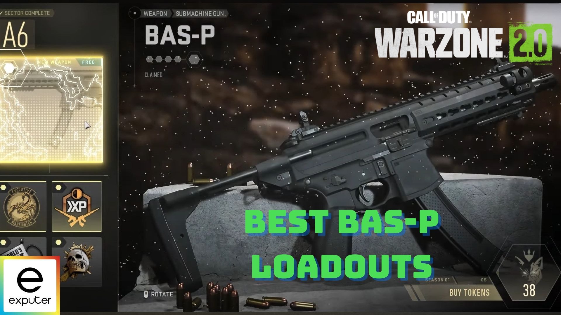 Best BAS-P Loadouts in COD Warzone 2.0
